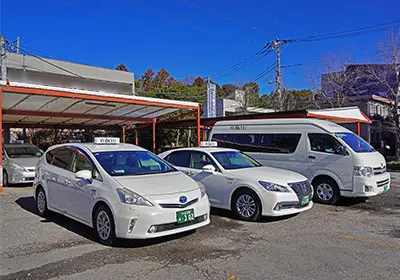 つくば市のフジ急タクシーの車両の画像